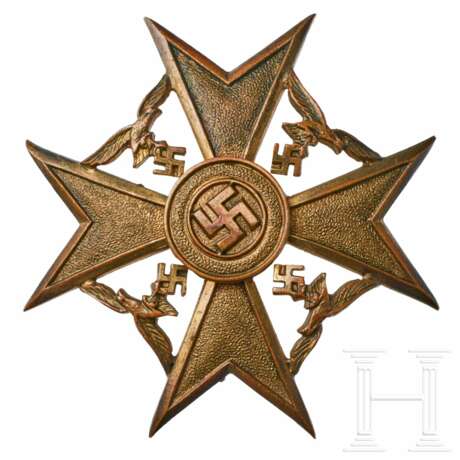 A Spanish Cross in Bronze without Swords - фото 1