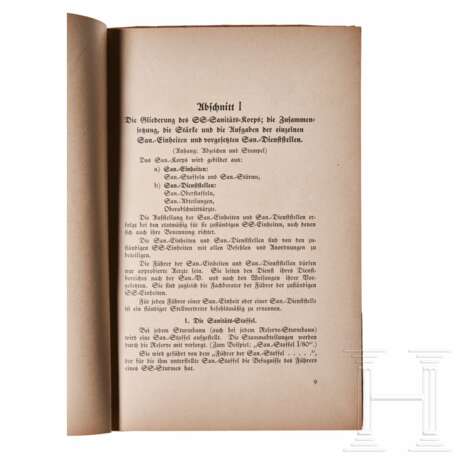 An SS Medical Corps Regulations Book - photo 6