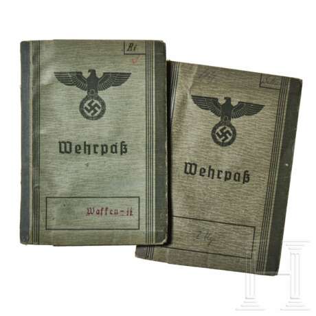 A Small Collection of SS Wehrpass - photo 1