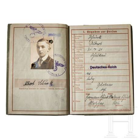 A Small Collection of SS Wehrpass - photo 9