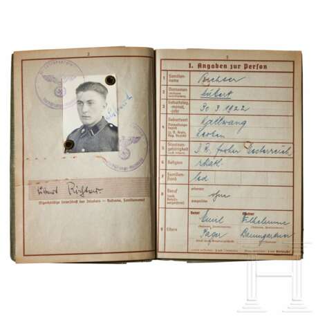 A Small Collection of SS Wehrpass - photo 21