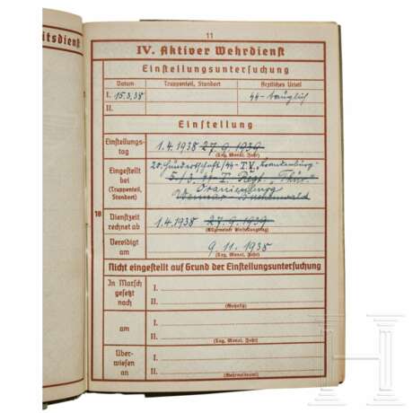 A Small Collection of SS Wehrpass - photo 23