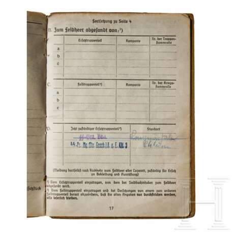 A Waffen SS Soldbuch - photo 2