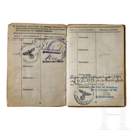 A Waffen SS Soldbuch - photo 3