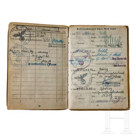 A Waffen SS Soldbuch - photo 5