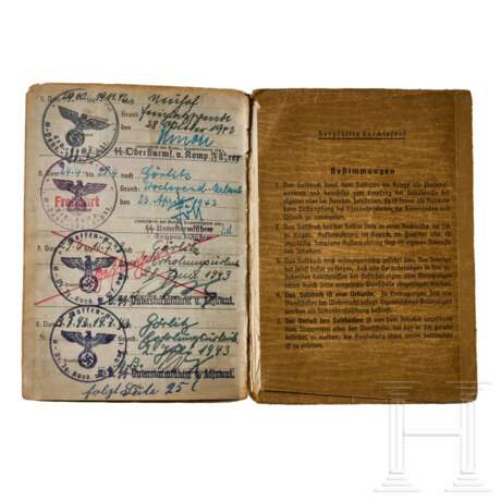 A Waffen SS Soldbuch - photo 6