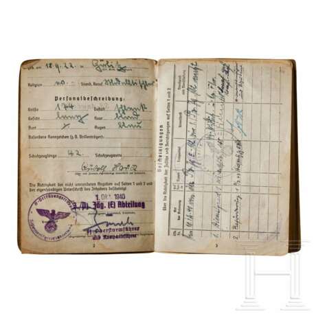 A Waffen SS Soldbuch - photo 10