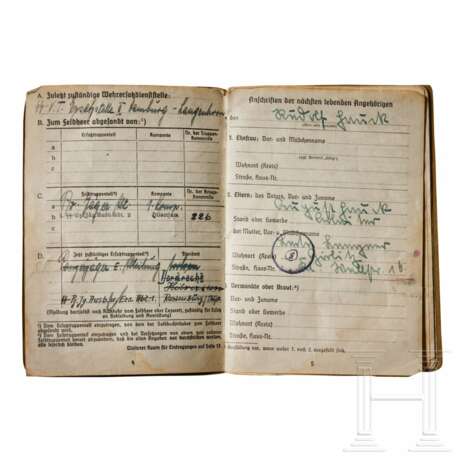A Waffen SS Soldbuch - photo 11