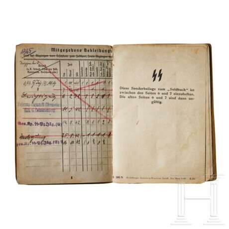 A Waffen SS Soldbuch - photo 12