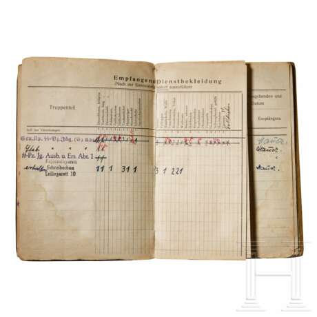 A Waffen SS Soldbuch - photo 13