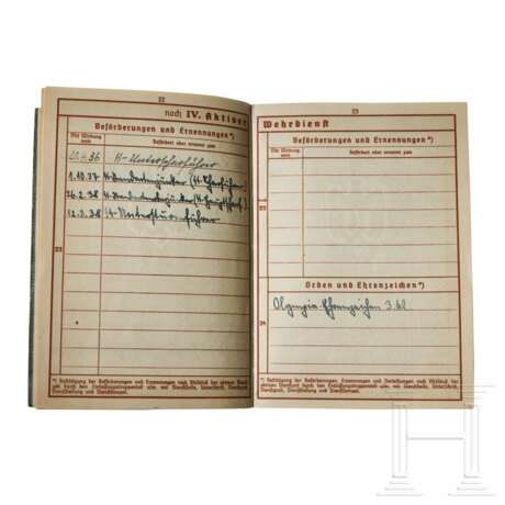 A Small Collection of Waffen SS Wehrpass - photo 2
