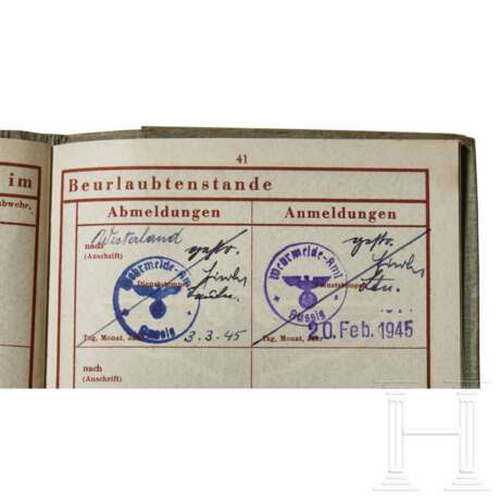 A Small Collection of Waffen SS Wehrpass - photo 14