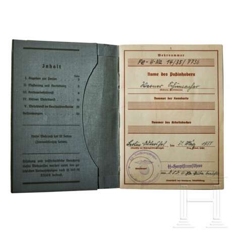 A Small Collection of Waffen SS Wehrpass - photo 23