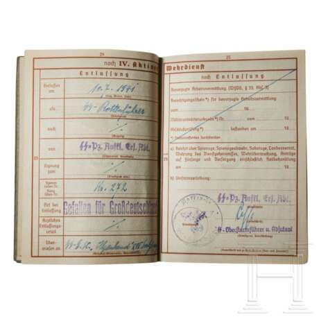 A Small Collection of Waffen SS Wehrpass - photo 24