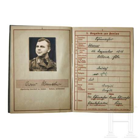 A Small Collection of Waffen SS Wehrpass - photo 28