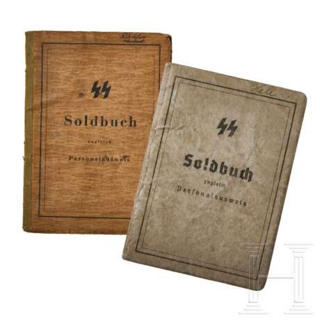 A Small Collection of Waffen SS Soldbuch - photo 1
