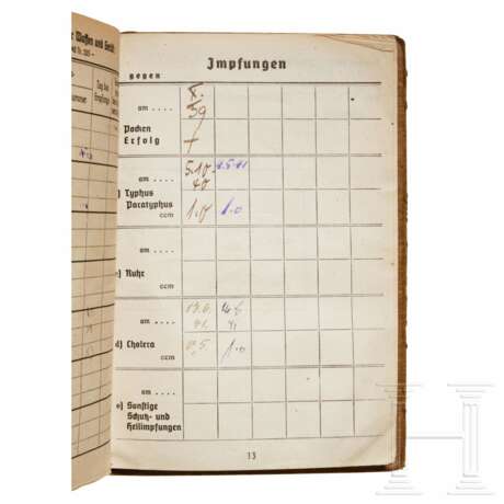 A Small Collection of Waffen SS Soldbuch - photo 2