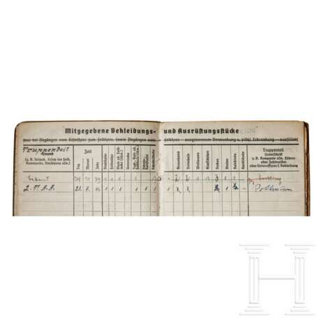 A Small Collection of Waffen SS Soldbuch - photo 20