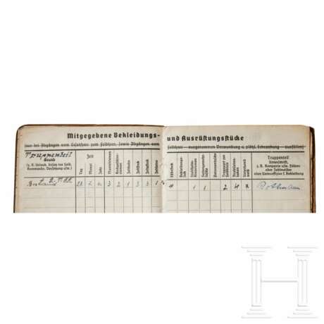 A Small Collection of Waffen SS Soldbuch - photo 21
