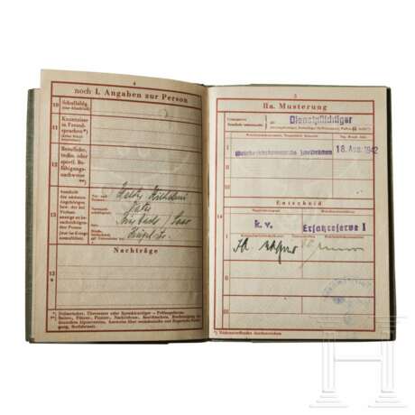 A Small Collection of Waffen SS Wehrpass - Foto 10