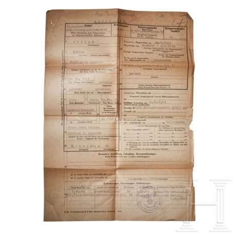 A Small Collection of Waffen SS Wehrpass - Foto 21