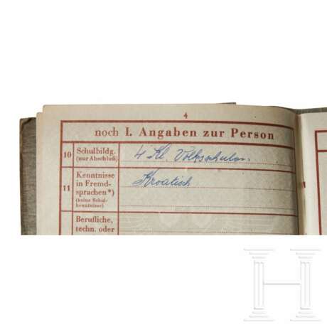A Small Collection of Waffen SS Wehrpass - Foto 24