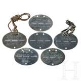 A Small Collection of Waffen SS Identity Discs - photo 1