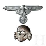 An SS Visor Cap Insignia Set - photo 1