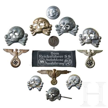 A Small Collection of SS Insignia - photo 1