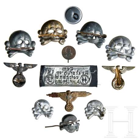 A Small Collection of SS Insignia - photo 2