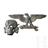 A Small Collection of Metal Italian SS Cap Insignia - photo 1