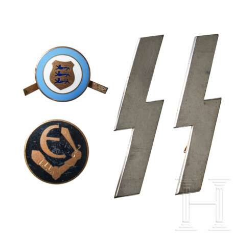 A Small Collection of Estonian Volunteer Insignia - photo 1
