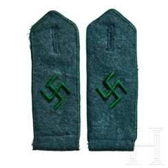 A Pair of Shoulder Straps for Schutzmannschaft Schutzpolizei (Schuma)