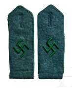 Каталог товаров. A Pair of Shoulder Straps for Schutzmannschaft Schutzpolizei (Schuma)