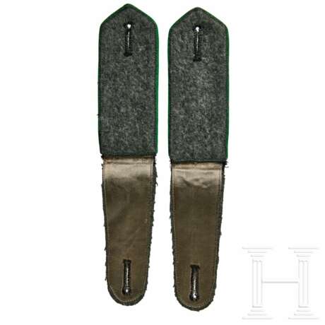 A Pair of Shoulder Straps for Schutzmannschaft (Schuma) Enlisted Men - фото 3