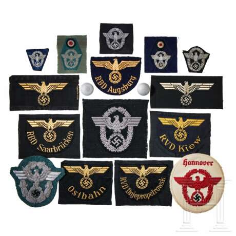 A Collection of Police and Railway Insignia - фото 1