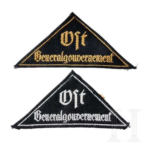 A Small Collection of Hitler Youth Special District Triangles - photo 1