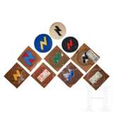 A Collection of DJ Sigrune Arm Badges - photo 2