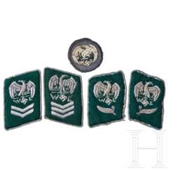 A Small Collection of Werkluftschutz Insignia