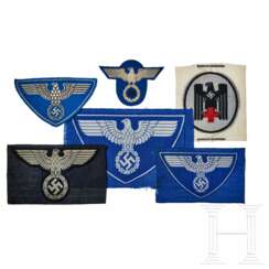 A Small Collection of Eagle Insignia