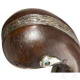 Silbermontierter Shamshir mit Rhinozeroshorngriff, osmanisch, um 1800 - фото 6
