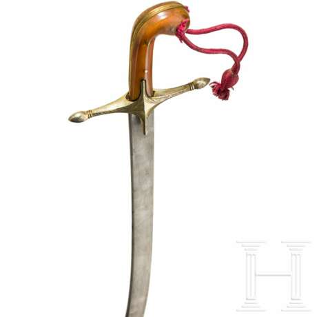 Silbermontierter Shamshir, osmanisch, 19. Jhdt. - фото 3