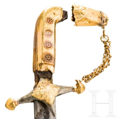 Goldmontierter Saif, Arabische Halbinsel, 19. Jhdt. - photo 4