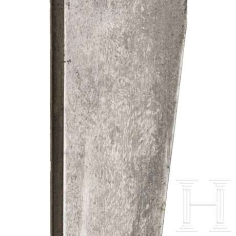Kard mit Silberscheide und Walrosselfenbeingriffschalen, Persien, um 1800 - photo 6