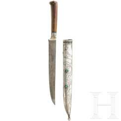 Kleines Bicak-Messer, Turkestan oder Afghanistan, Ende 19. Jhdt.