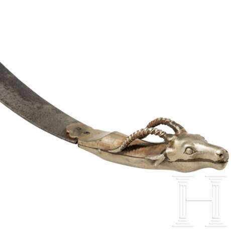 Zerlegbarer Ganzmetall-Recurvebogen, Indien, 19. Jhdt. - Foto 4