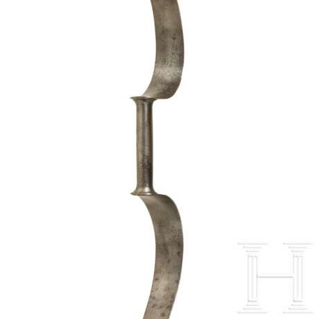Zerlegbarer Ganzmetall-Recurvebogen, Indien, 19. Jhdt. - Foto 5