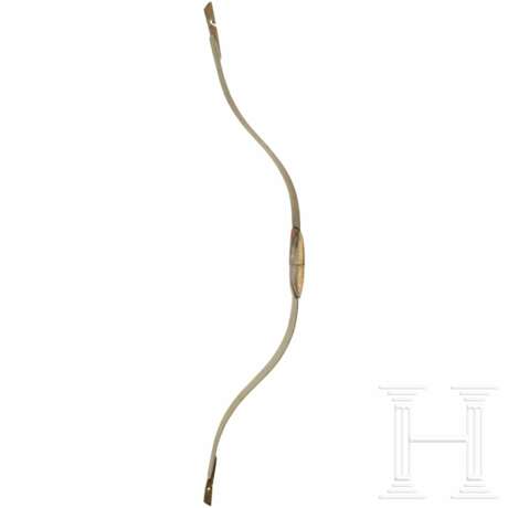 Goldtauschierter Ganzmetall-Bogen, Indien, 20. Jhdt. - photo 2
