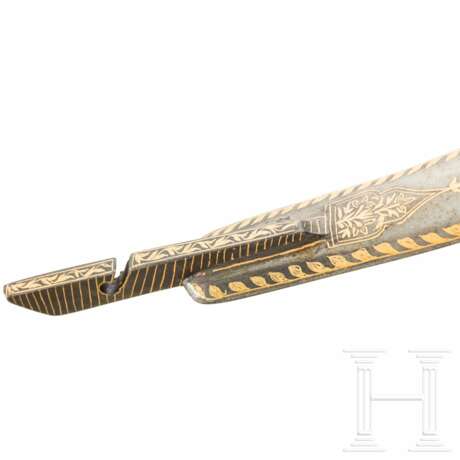 Goldtauschierter Ganzmetall-Bogen, Indien, 20. Jhdt. - photo 4