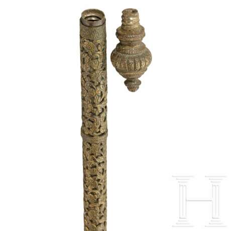 Tabar (Streitaxt) mit geschnittenem Dekor, Indien, um 1800 - Foto 4